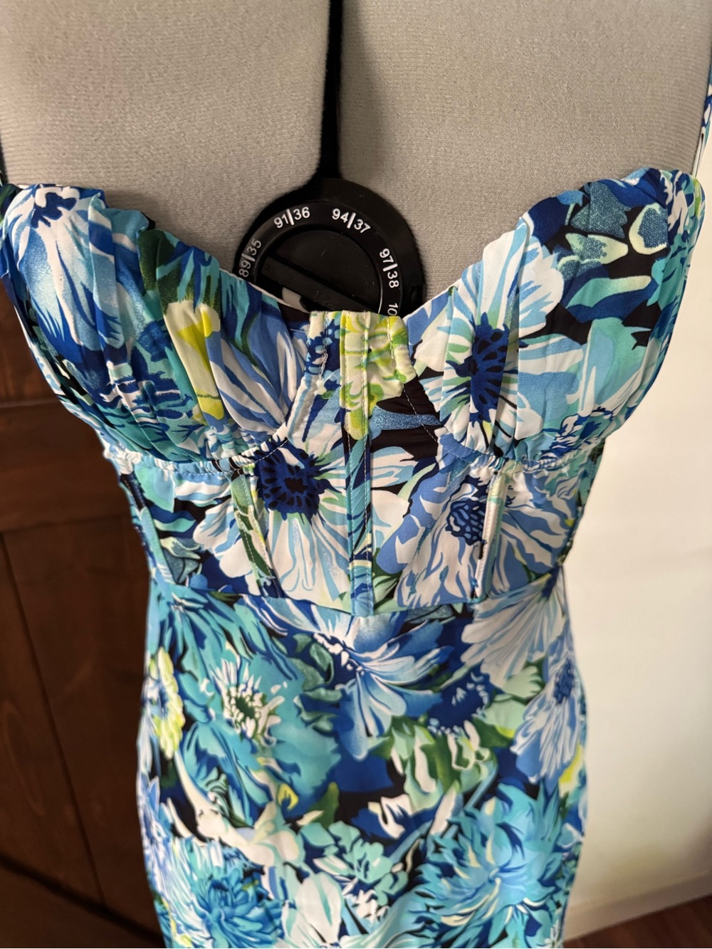 Hello Molly By The Garden Maxi Dress Blue - Picture 8 of 10